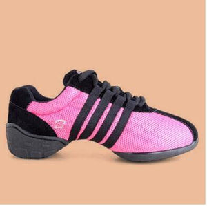 Women Men New Brand Dance Sneaker Shoes Black Air Mesh Hip Hop Dance Sneaker Athletic Girls Sneaker Dance Shoes For Woman