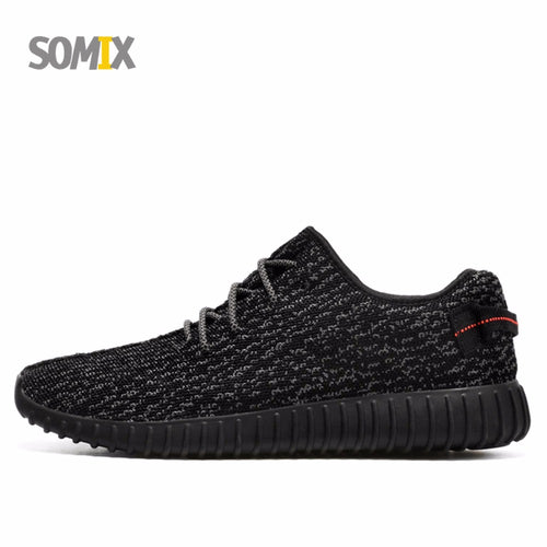 Somix 2017 Ultra-Light Running Shoes Men Summer Breathable Women Athletic Shoes Trainer Sport Shoes Mesh (Air mesh) Men Shoes