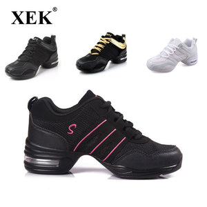 2017 Sports Feature Soft Outsole Breath Dance Shoes Sneakers For Woman Practice Shoes Modern Dance Jazz Spring Summer sneakers