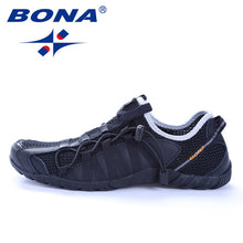 BONA New Popular Style Men Running Shoes Lace Up Athletic Shoes Outdoor Walkng jogging Sneakers Comfortable Fast Free Shipping