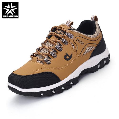 38-47 Spring Autumn Men Casual Shoes Breathable Men Shoes Plus Size PU Leather Upper Durable Rubber Outsole Lace-up Footwear