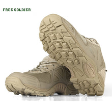 FREE SOLDIER Outdoor Tactical Sport Men's Shoes For Camping Climbing Men Hiking Boots Mountain Non-slip Ultra-light Shoes