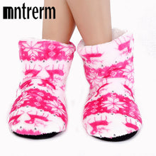 Mntrerm 2017 New Indoor Home Slippers Flannel Slippers Plush Home Slippers Couples Wooden Floor Slippers For Women Shoes woman