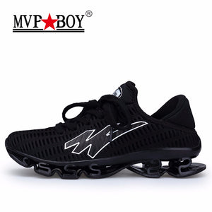 MVPBOY Men's Running Shoes Springblade Sneakers Cushioning Outdoor Sport Shoes for Men Lightweight Athletic Shoes Male plus size