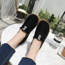 Bomlight 2017 Plus Size 42 43 Women Loafers Shoes Round Toe Oxford Shoes for Woman Casual Soft Bottom Flats Wide Slip-on Shoes