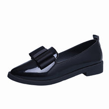 SHIDIWEIKE Classic Brand Shoes Women Casual Pointed Toe Black Oxford Shoes for Women Flats Comfortable Slip on Women Shoes b971