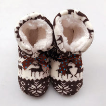 Suihyung Hot Women Winter Warm Home Slipper Indoor Shoes Reindeer Design Thermal Cotton-padded Shoes Bedroom Floor Slippers Bota