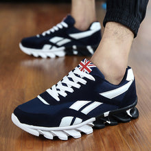 Bjakin Spring Autumn Men Running Shoes Breathable Trainers Sneakers Male Jogging Sports Shoes Bounce Trending Footwear Big Size
