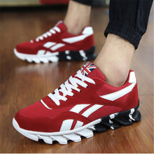 Bjakin Spring Autumn Men Running Shoes Breathable Trainers Sneakers Male Jogging Sports Shoes Bounce Trending Footwear Big Size