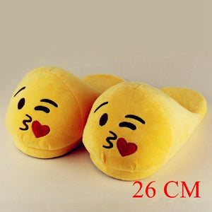 plush winter emoji slippers indoor animal furry house home men slipper with fur anime women cosplay unisex cartoon shoes adult