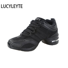 Hot Sports Feature Soft Outsole Breath Dance Shoes LUCYLEYTE Sneakers For Woman Practice Shoes Modern Dance Jazz Shoes Sneakers