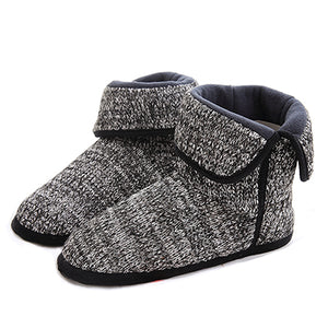 New Arrival 2017 High Quality Plus Size EU 39-45 Of Household Men Slippers 3 Colros Warm Soft Woolen Indoor Home Slipper