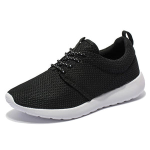 2017 New Sport Sneakers Me Black White Sport Men Shoes Lace Up Training Sneakers Mesh Athletic Sneakers Lightweight Runners