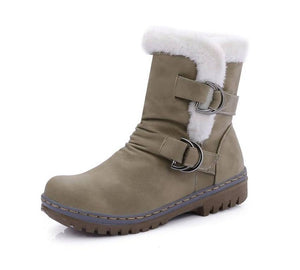 VISMIX Free shipping 2017 New Shoes Women Boots Designer Ladies Winter outdoor keep Warm Fur Boots Waterproof Women's Snow Boots