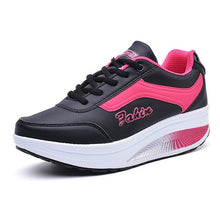 Authentic women running shoes women outdoor sneakers breathable leather walking shoes non slip resistant sports shoes #B2127