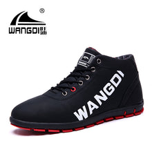 2018 Newly Man Snow Boots Winter Waterproof Cloth PU Leather Shoes Wool Inner Anti-slip Shoes Man Snow Boots