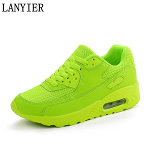 2018 New arrive Fashion Casual Shoes For Men comfortable height increasing Breathable mesh Light Lace-up Male Cushion sneakers
