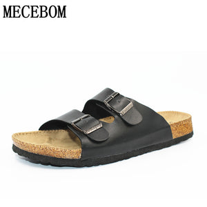 Men summer shoes plus size 35-46 leisure cork slippers fashion couple slippers flip-flops comfortable footwear a3