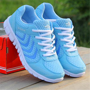 Sneakers women shoes running shoes light outdoor 2018 new women sneakers breathable mesh sport shoes
