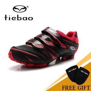 TIEBAO Road Racing TPU Soles Mountain Biking Shoes Cycling Sport Breathable Athletic MTB Cycling Shoes